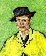 Vincent Van Gogh portratt av armand roulin USA oil painting artist